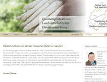 Tablet Screenshot of hessische-direktvermarkter.de